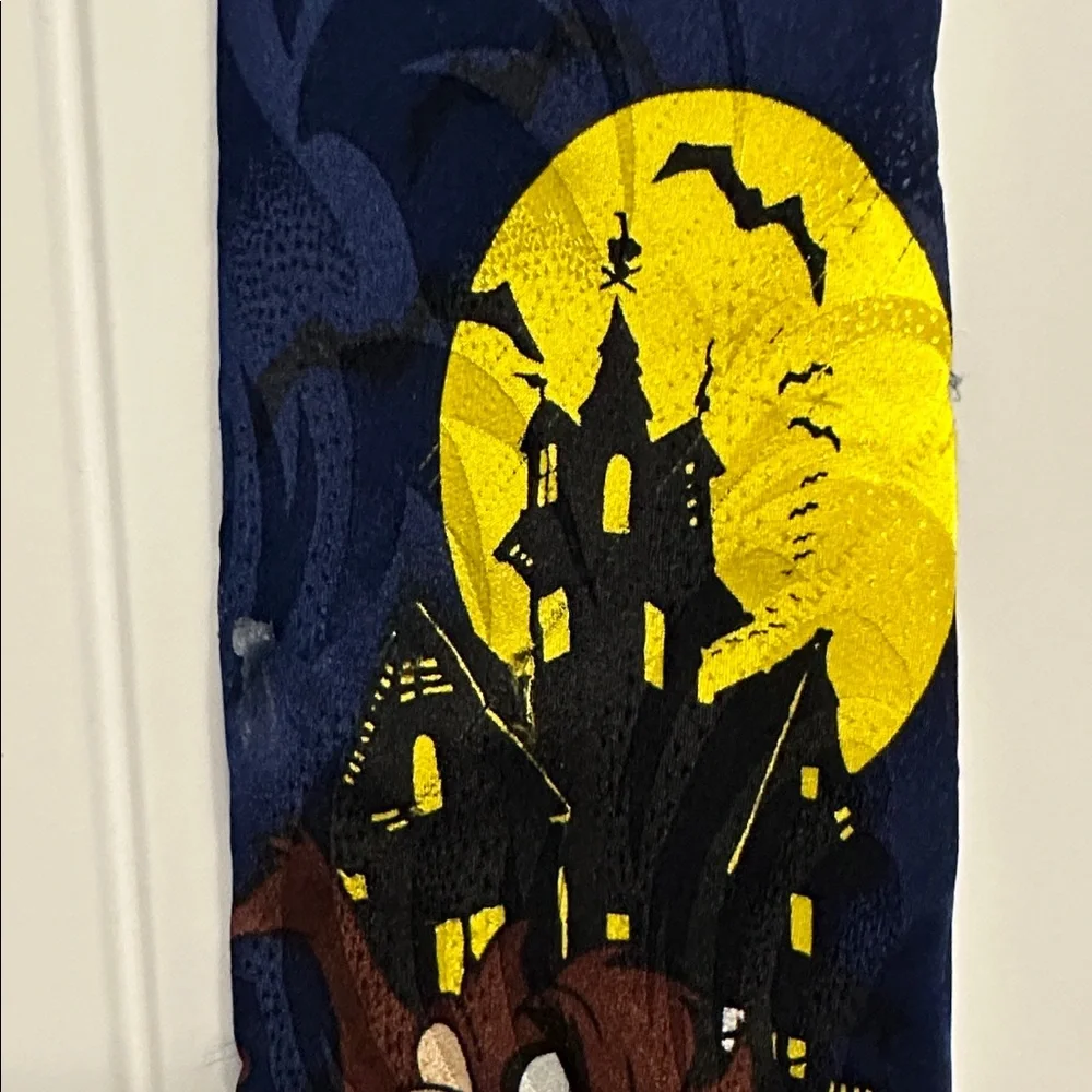 Warner Bros. Looney Tunes Blue Necktie Halloween Tasmanian devil